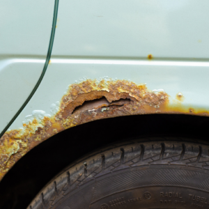 Rusting Wheel Well